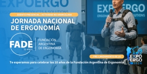 Jornada Nacional de Ergonom&iacute;a | FADE 10 A&Ntilde;OS