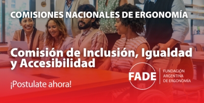 FADE convoca a integrar la Comisi&oacute;n de Inclusi&oacute;n, Igualdad y Accesibilidad