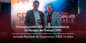 La Superintendencia de Riesgos del Trabajo es reconocida por su aporte al desarrollo de la ergonom&iacute;a y la prevenci&oacute;n en Argentina por la Fundaci&oacute;n Argentina de Ergonom&iacute;a